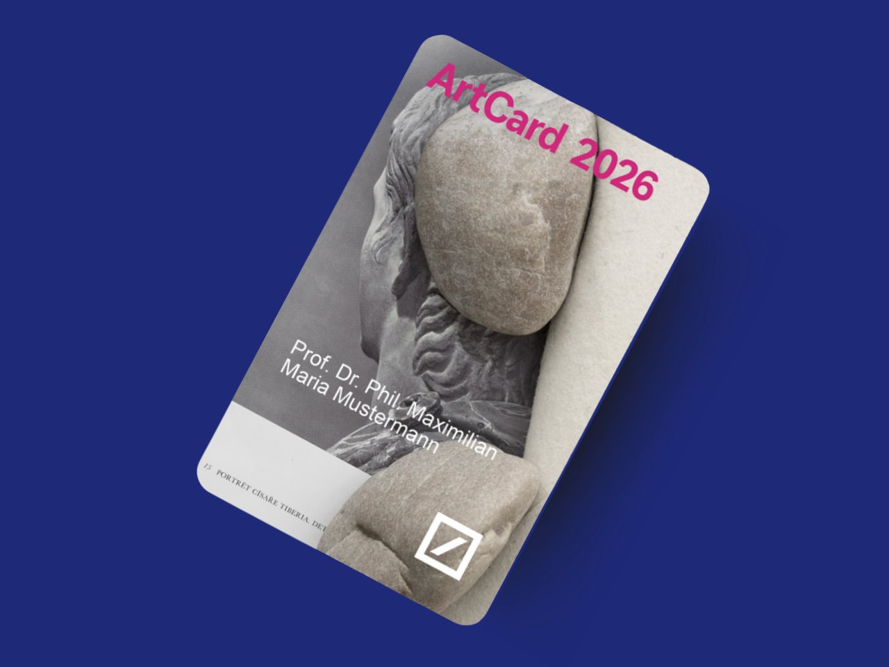 ArtCard 2026 Design: Lucia Tallová From the series / Aus der Serie Unstable Monuments, 2025 (Detail)